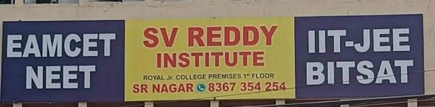 SV Reddy IIT & NEET Academy image 3
